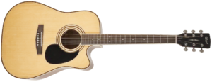 CORT AD880CE NAT CHITARRA ACUSTICA DREADNOUGHT ELETTRIFICATA SPALLA MANCANTE CON CUSTODIA AD-880-CE-NAT