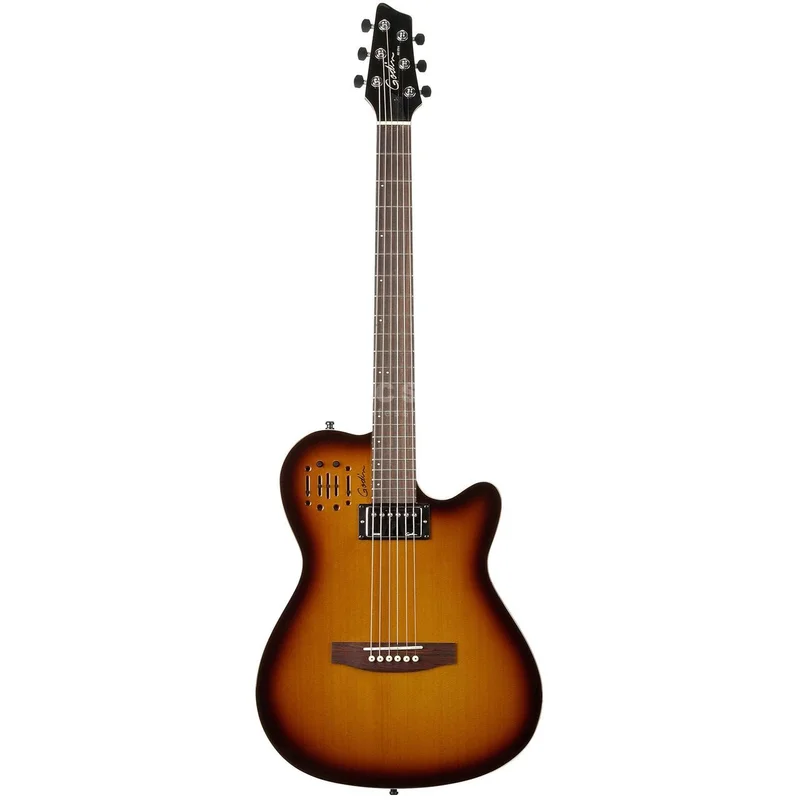 Godin A6 Ultra CB HG Cognac Burst Highgloss- Finish