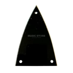 Göldo PTC3B 3-Hole Truss-Rod Cover (Black)