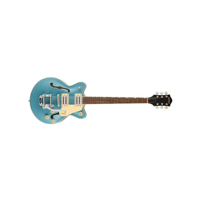 Gretsch G2655T Streamliner Center Block Jr. Double-Cut with Bigsby, Laurel Fingerboard, Arctic Blue
