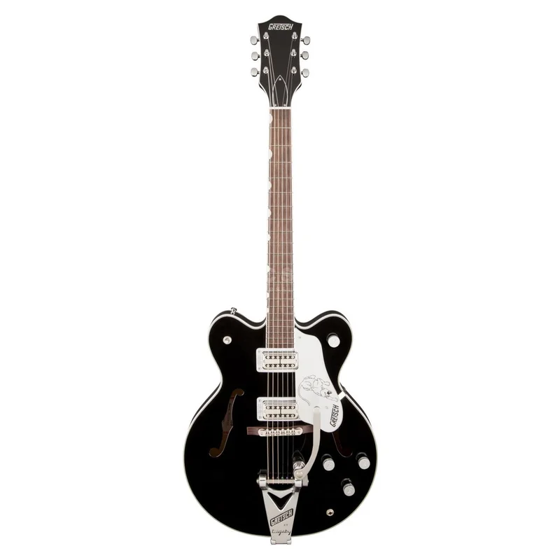Gretsch G6137TCB-DC Black Panther Double Cut Center-Block Bigsby