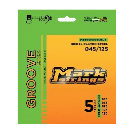 Corde basso elettrico 5 corde Mark Bass Groove medium light 45-125 nickel – MB5GVNP45125LS