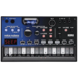 KORG VOLCA NUBASS ANALOGUE BASS MACHINE MODULO SINTETIZZATORE MONOFONICO ANALOGICO DI BASSI CON TECNOLOGIA NUTUBE