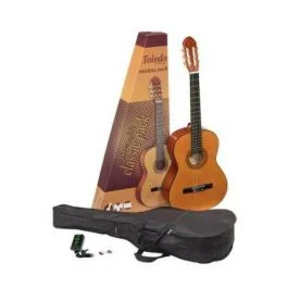 Toledo guitar pack classico 3/4 con borsa e accessori