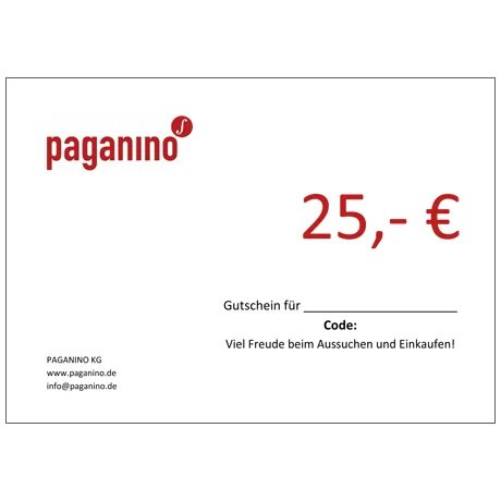 Buono regalo 25,- EUR
