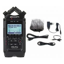 Zoom h4n pro black bundle con kit accessori aph-4n pro
