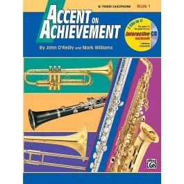 Accent on Achievement Tenor Sax 1+cd