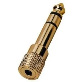 Monacor Adattatore Jack 3.5 mm Femmina Stereo – Jack 6.3 mm