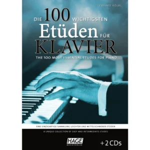 Hage Musikverlag Die 100 wichtigsten Etüden für Klavier