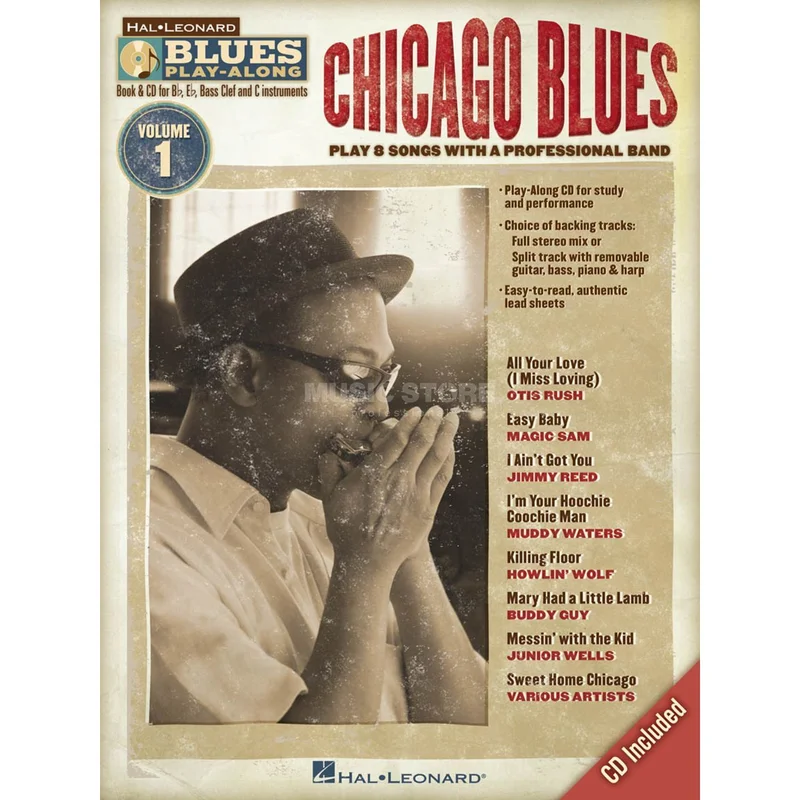 Hal Leonard Blues Play-Along Volume 1: Chicago Blues