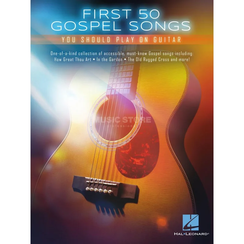 Hal Leonard First 50 Gospel Songs You Should Play On Guitar