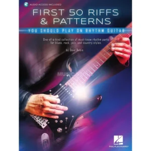 Hal Leonard First 50 Riffs & Patterns You Should Play on Rhythm Guitar