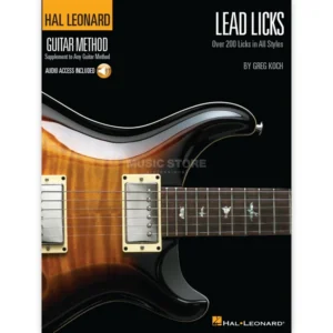 Hal Leonard Hal Leonard Guitar Method: Lead Licks – Greg Koch