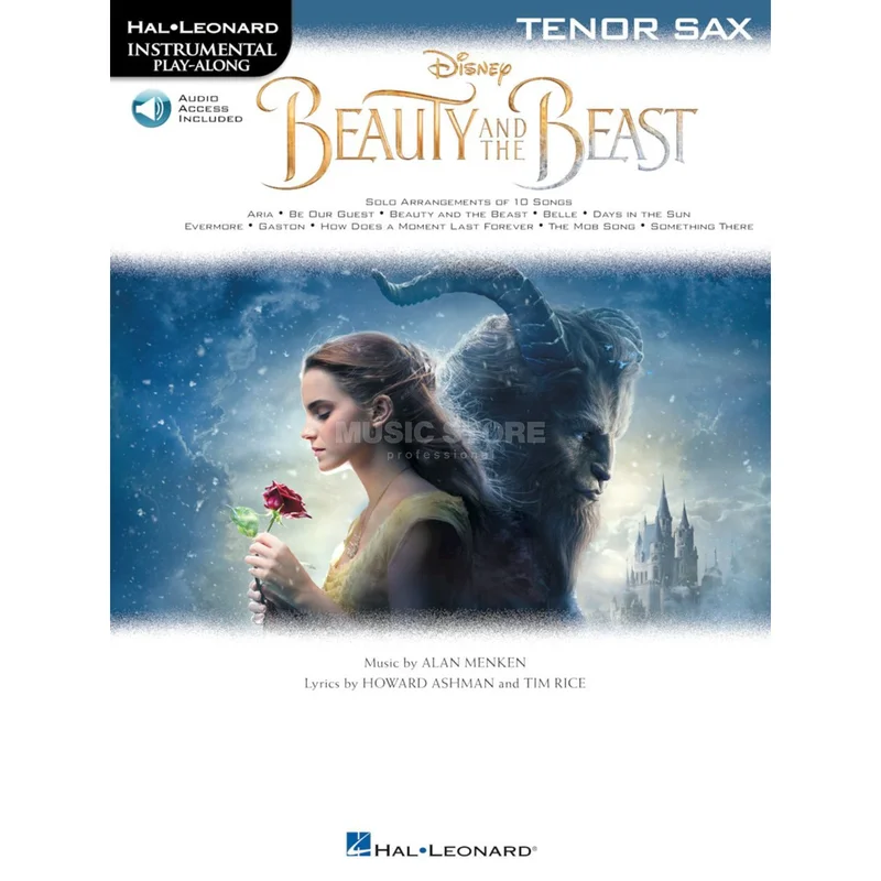 Hal Leonard Instrumental Play-Along: Beauty And The Beast – Tenor Saxophone