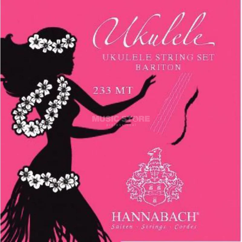 Hannabach Ukulele Strings 233 MT Baritone – Tuning D-G-H-E