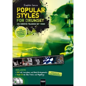 Helbling Verlag Popular Styles For Drumset 1