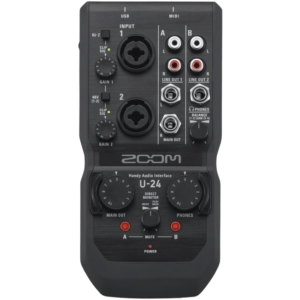 ZOOM U24 INTERFACCIA AUDIO PORTATILE 2 IN / 4 OUT U-24