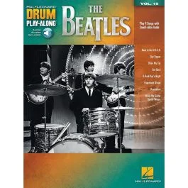 The Beatles Drum play-along vol.15 book+audio-online | Cavalli Musica