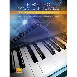 First 50 Movie Themes Book – Easy Piano