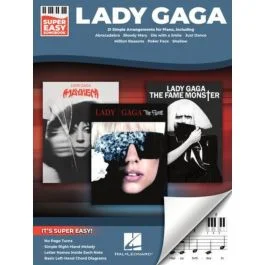 Lady Gaga Super easy songbook 21 simple arrangements for piano | Cavalli Musica