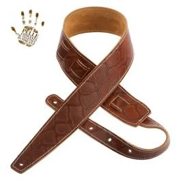 Magrabo holes hs embossed snake marrone 6 cm
