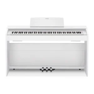 CASIO PRIVIA PX870 WE WHITE PIANO PIANOFORTE DIGITALE BIANCO 88 TASTI PESATI CON MOBILE PX-870 WH