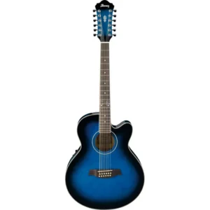 Ibanez AEL1512E-TBS Transparent Blue Sunburst