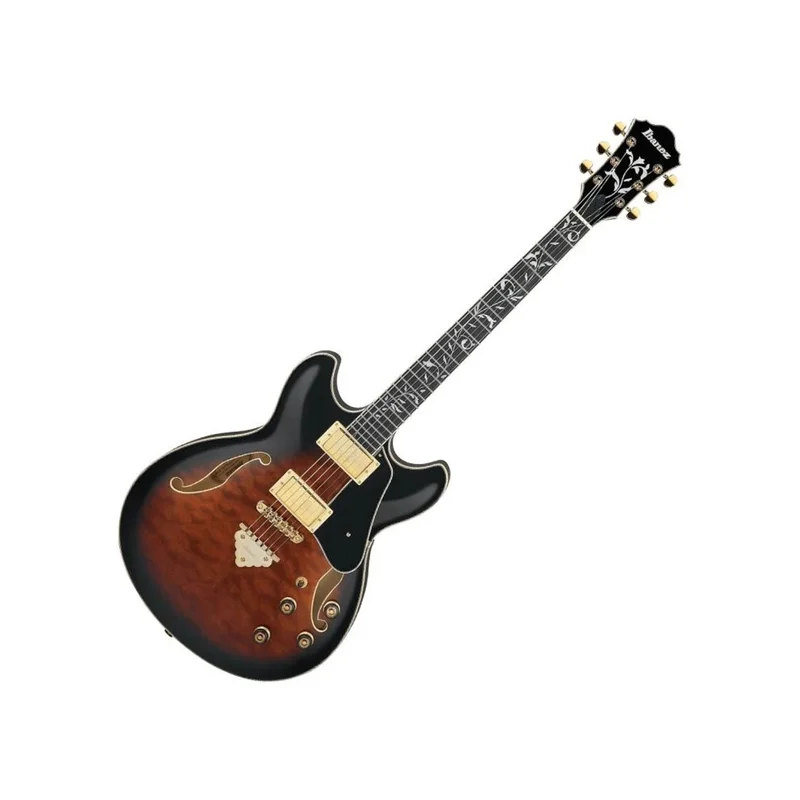 Ibanez AS93QMSPDBS Dark Brown Sunburst