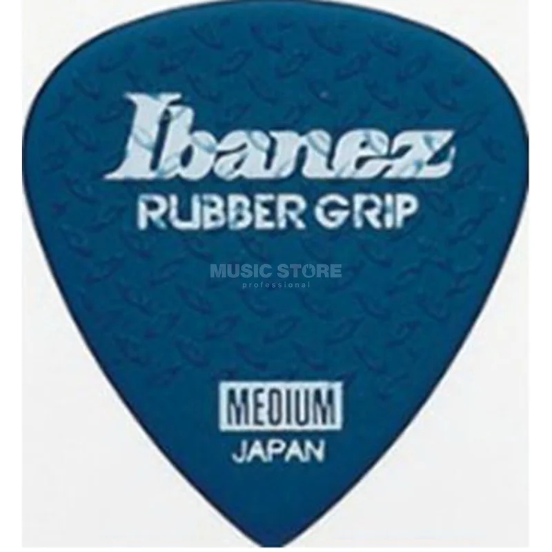 Ibanez PA16MRG-DB Rubber Grip Plectrums 0.8mm (Dark Blue)