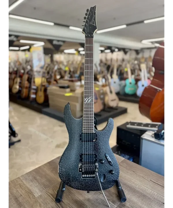 IBANEZ S07LTD BLACK + BORSA