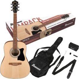Kit Chitarra Acustica Ibanez V50NJP-OPN Jam pack natural | CavalliMusica
