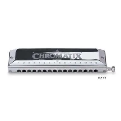 Suzuki Chromatix SCX-48 12 Hole Chromatic Harmonica, Key of C SCX48 DO