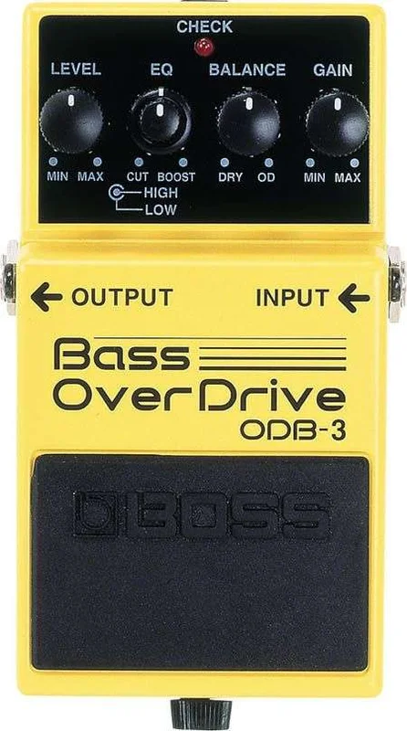 BOSS ODB3 BASS OVERDRIVE EFFETTO A PEDALE PER BASSO DISTORSIONE
