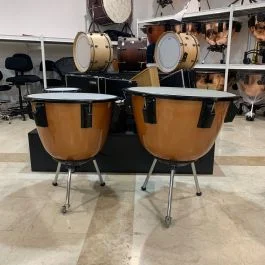 Ajax 26+29″ Coppia Timpani in fibra pelli nuove USATI