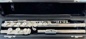 SANKYO PRIMA CF201 CE FLAUTO TRAVERSO ARTIGIANALE PROFESSIONALE CON TESTATA IN ARGENTO CF-201CE