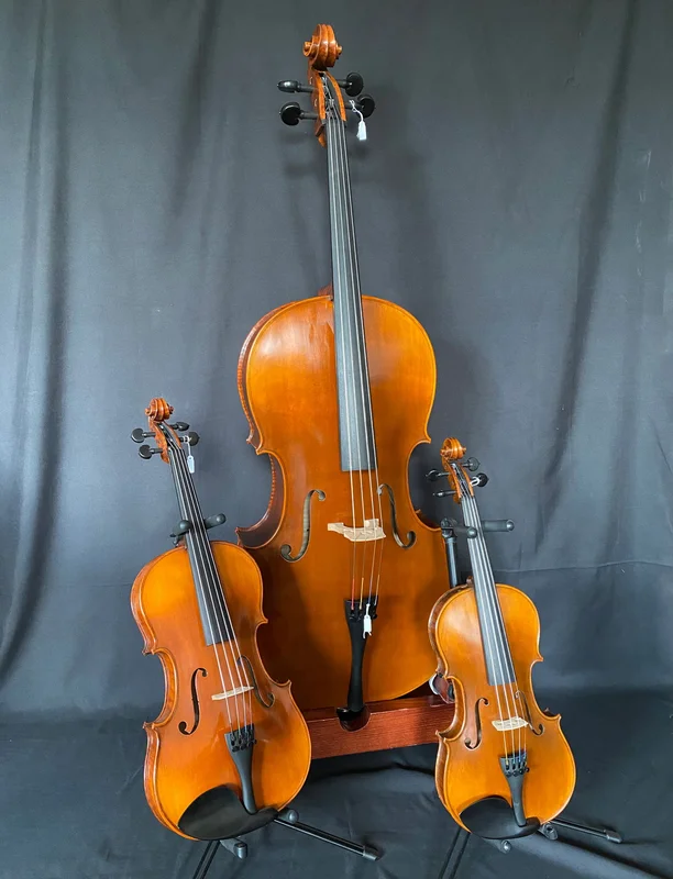 FAREAST MODELLO A VIOLONCELLO 4/4 IN ABETE MASSELLO CON ASTUCCO MORBIDO