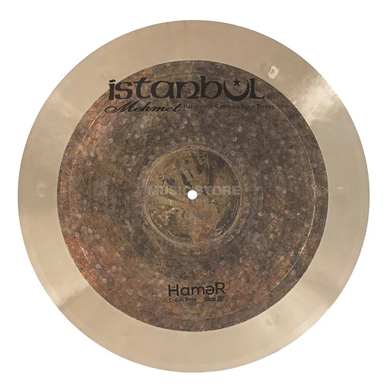 Istanbul Mehmet Cymbals Hamer Crash-Ride 20″ (Natural)