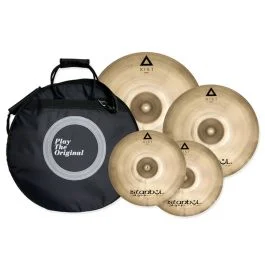 Set Piatti Istanbul Agop 3 Xist Hi-hat 14”,Crash 16”, Ride 20′ con borsa | Cavalli Musica
