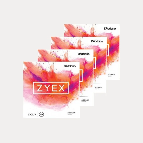 JEU DE CORDES DADDARIO ZYEX VIOLON D ARGENT