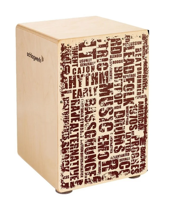 SCHLAGWERK CP119 X-ONE STYLES CAJON IN BETULLA CON CORDIERA – MEDIUM MADE IN GERMANY