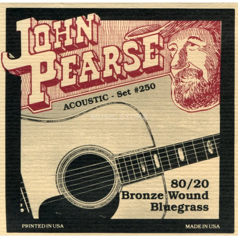 John Pearse 250LM Bronze 12 – 56 Bronze Westerngitarren Saiten