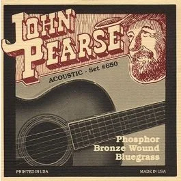 Corde John Pearse 650LM chit.acustica Phosphor Bronz 012-056
