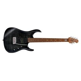 Sterling by Music Man jp150 6 corde flame trans black satin