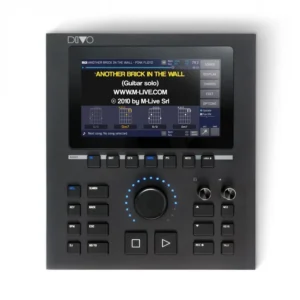 M-LIVE DIVO 64 GB LETTORE DI BASI PER KARAOKE, RIPRODUZIONE E ARCHIVIAZIONE DI BASI MUSICALI CON TOUCHSCREEN