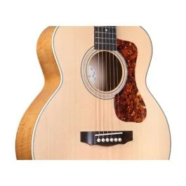 Guild jumbo jr flame maple antique blonde satin