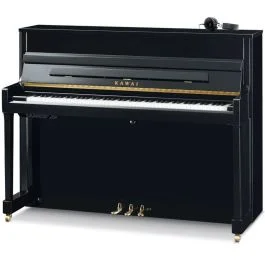 Pianoforte Verticale ibrido Kawai K200 ATX4 nero lucido