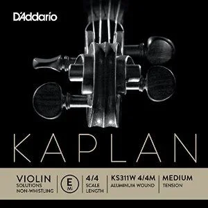 D’ADDARIO KAPLAN KS311W 4/4M MEDIUM CORDA VIOLINO MI ANTIFISCHIO