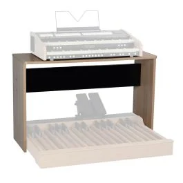 Kit Viscount Cantorum Duo supporto in legno+pedale volume