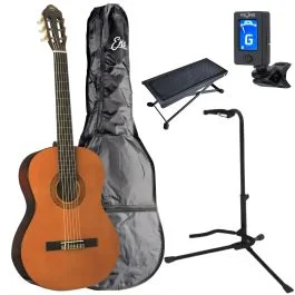 Chitarra Classica Eko CS10 Natural Kit Completo | Cavallimusica