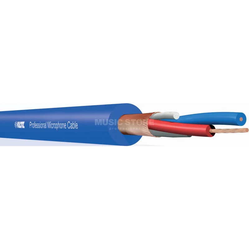 Klotz MY206, 100m Roll, blue Professional Microphone Cable